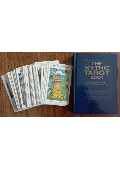 The Mythic Tarot by Juliet Sharman-Burke, Liz Greene, & Tricia Newell OOP RARE 1995