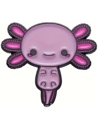 Axolotl Enamel Pin